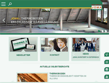 Tablet Screenshot of joma.de